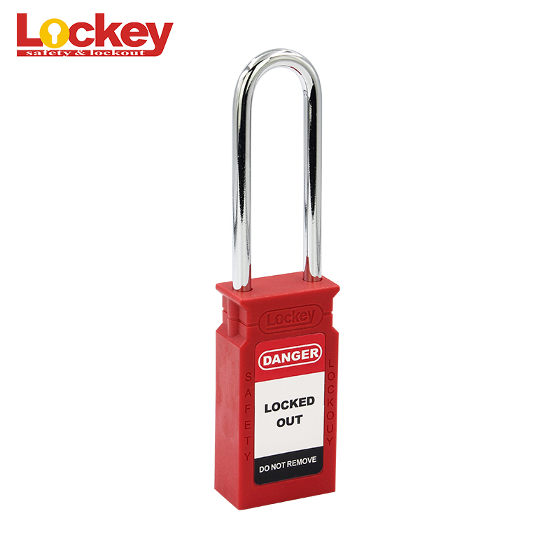 76 mm langer Bügel Lockey Lockout Tagout Vorhängeschloss CPL76S