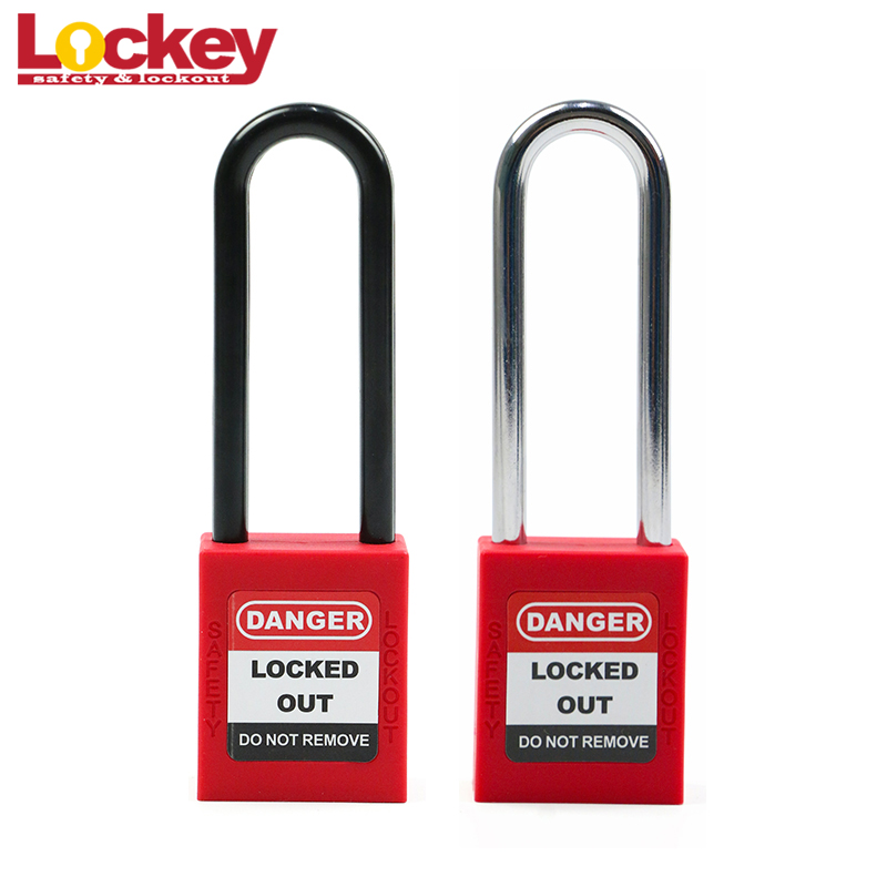 76 mm langes Bügel-Lockey-Sicherheitsloto-Schloss, Lockout-Tagout-Vorhängeschloss P38S