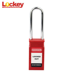 76 mm langer Bügel Lockey Lockout Tagout Vorhängeschloss CPL76S