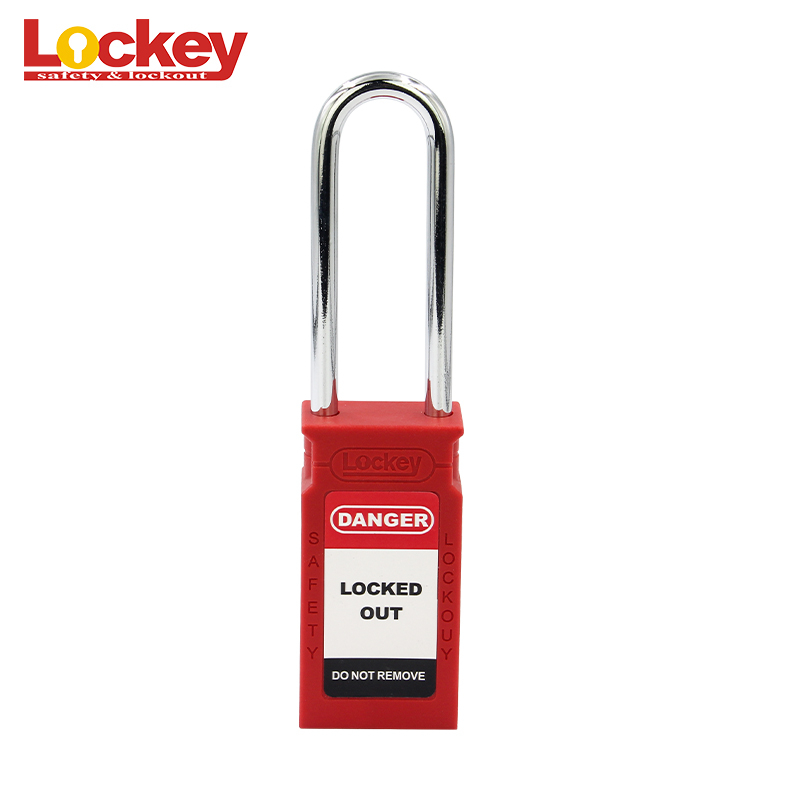 76 mm langer Bügel Lockey Lockout Tagout Vorhängeschloss CPL76S