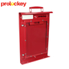 Loto Industrial Permit Control Station Gruppensicherheitsverriegelung Tagout Wandmontage-Gruppenschließkasten LK53 