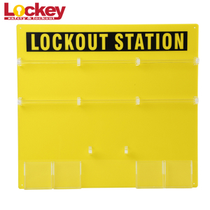 Kombination 5-36 Schlösser Sicherheitsschloss Loto Vorhängeschloss Lockout Station Board LK14