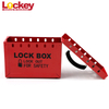 Rot Gelb Loto Group Box Lockout Safety Kit Schlüssel, Tagout Box Lock out LK01